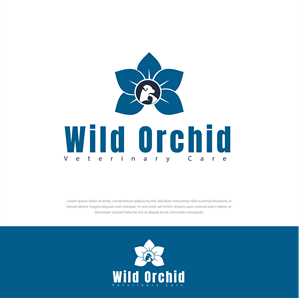 Logo Design by miloje1207 for Wild Orchid Veterinary Care | Design: #30155185