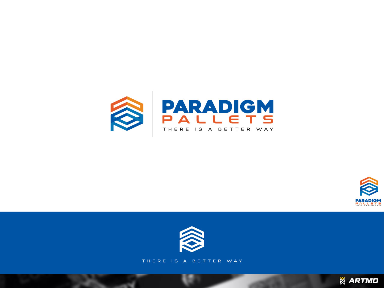 Logo Design by ARTMD for Paradigm Pallet | Design #30134439