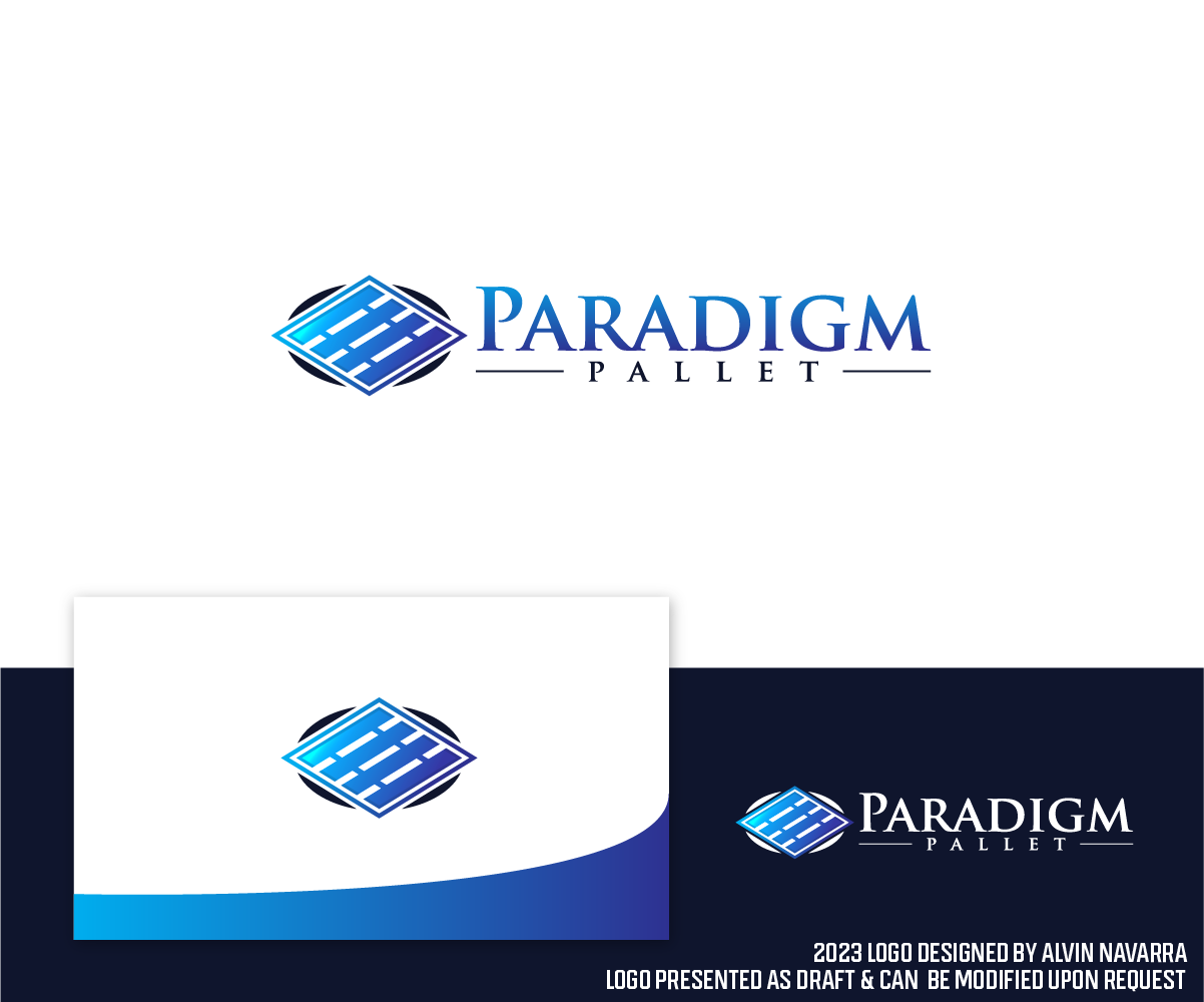 Logo Design by alvinnavarra for Paradigm Pallet | Design #30152614