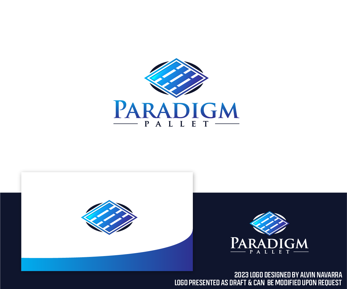 Logo Design by alvinnavarra for Paradigm Pallet | Design #30152630