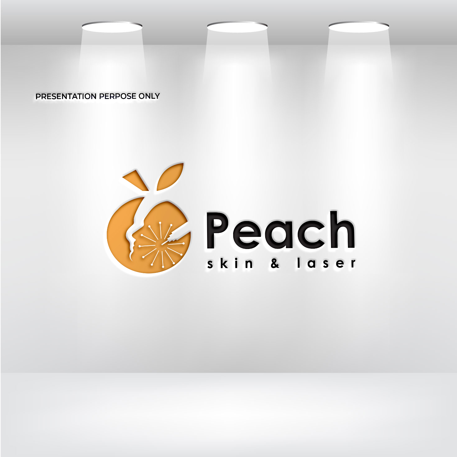 Logo Design by RS_Design for Peach Skin & Laser | Design #30160617