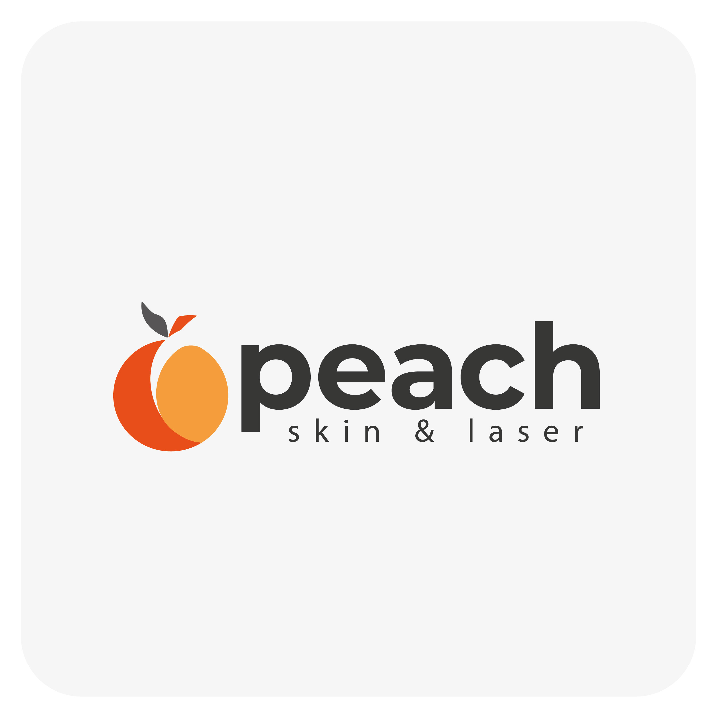 Logo Design by Signpost Designs for Peach Skin & Laser | Design #30173167