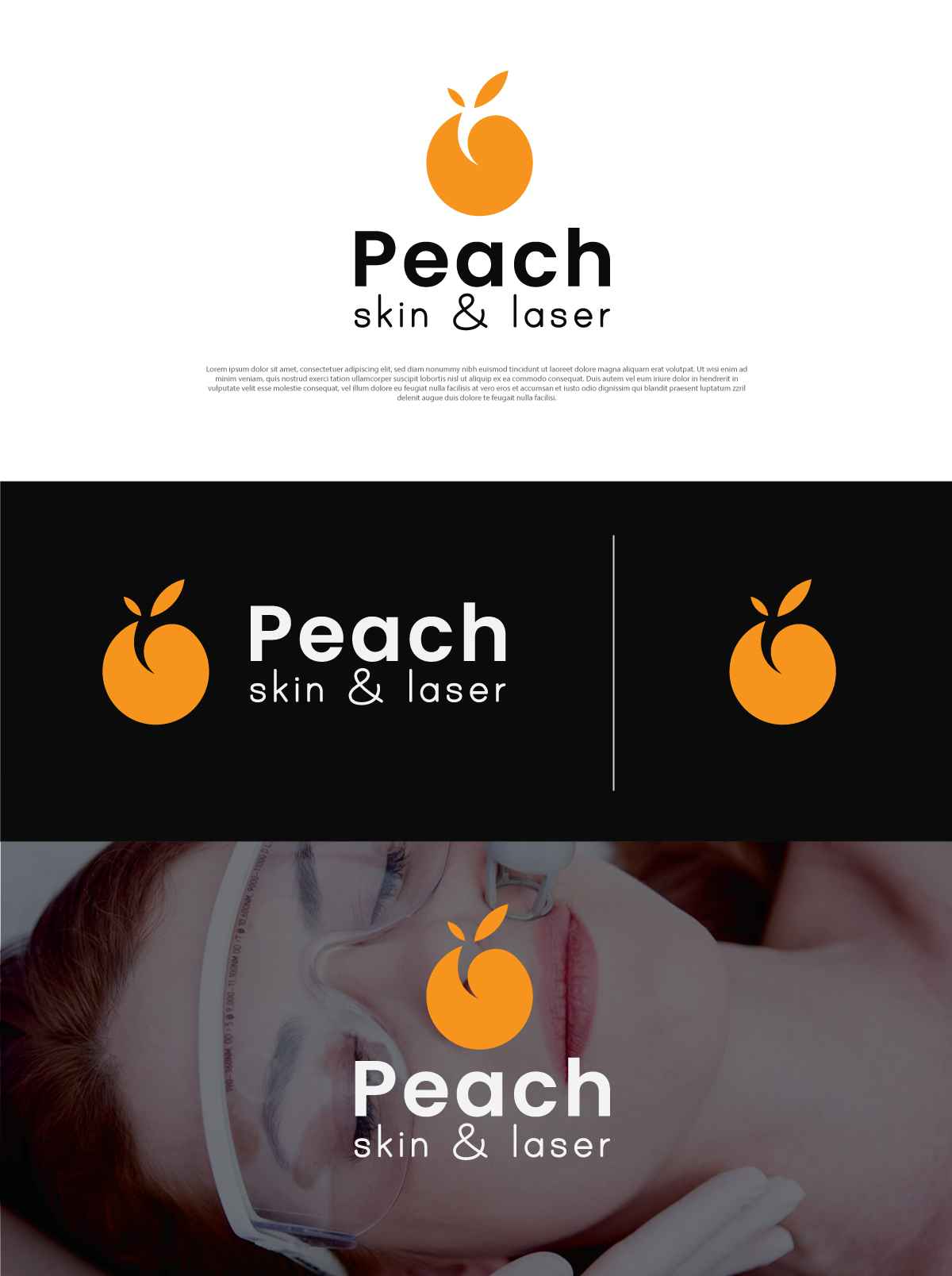 Logo Design by Design_Lenni for Peach Skin & Laser | Design #30144522