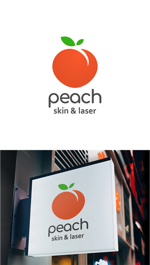 Logo Design by Tubeng for Peach Skin & Laser | Design: #30152073