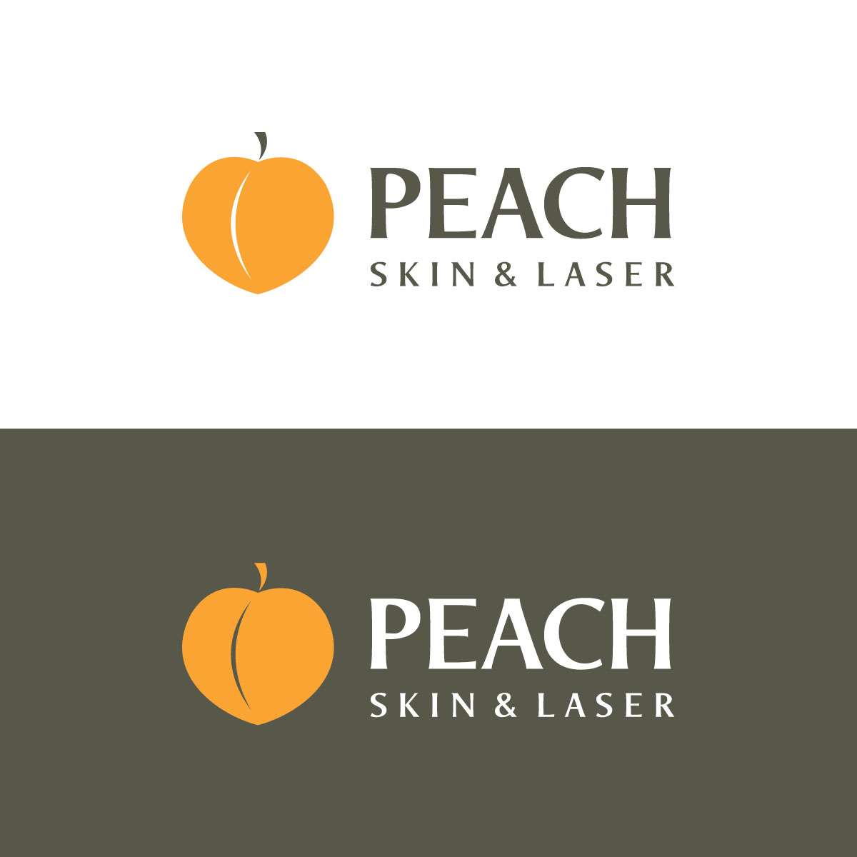 Logo Design by McFadden Design for Peach Skin & Laser | Design #30169521