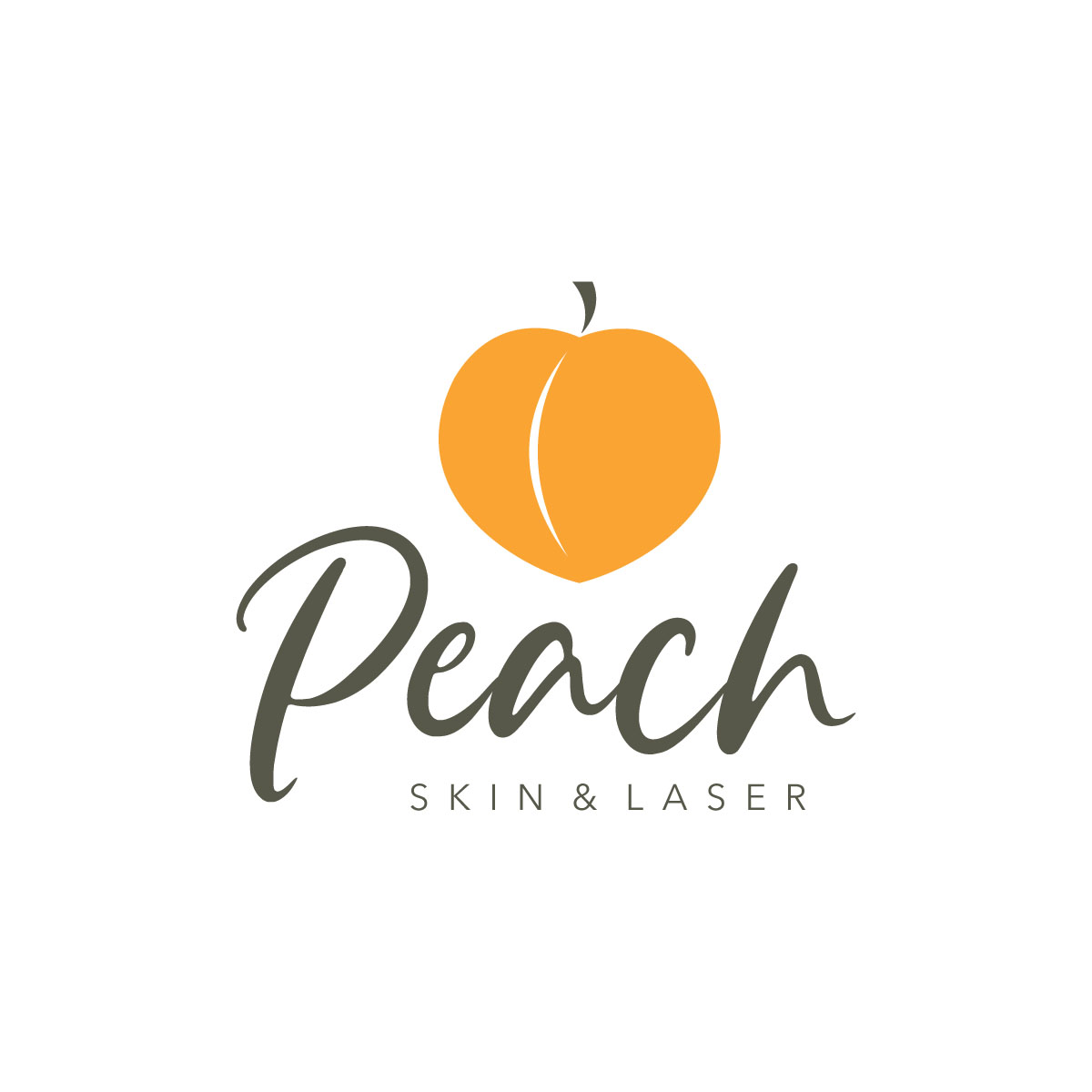 Logo Design by McFadden Design for Peach Skin & Laser | Design #30172447