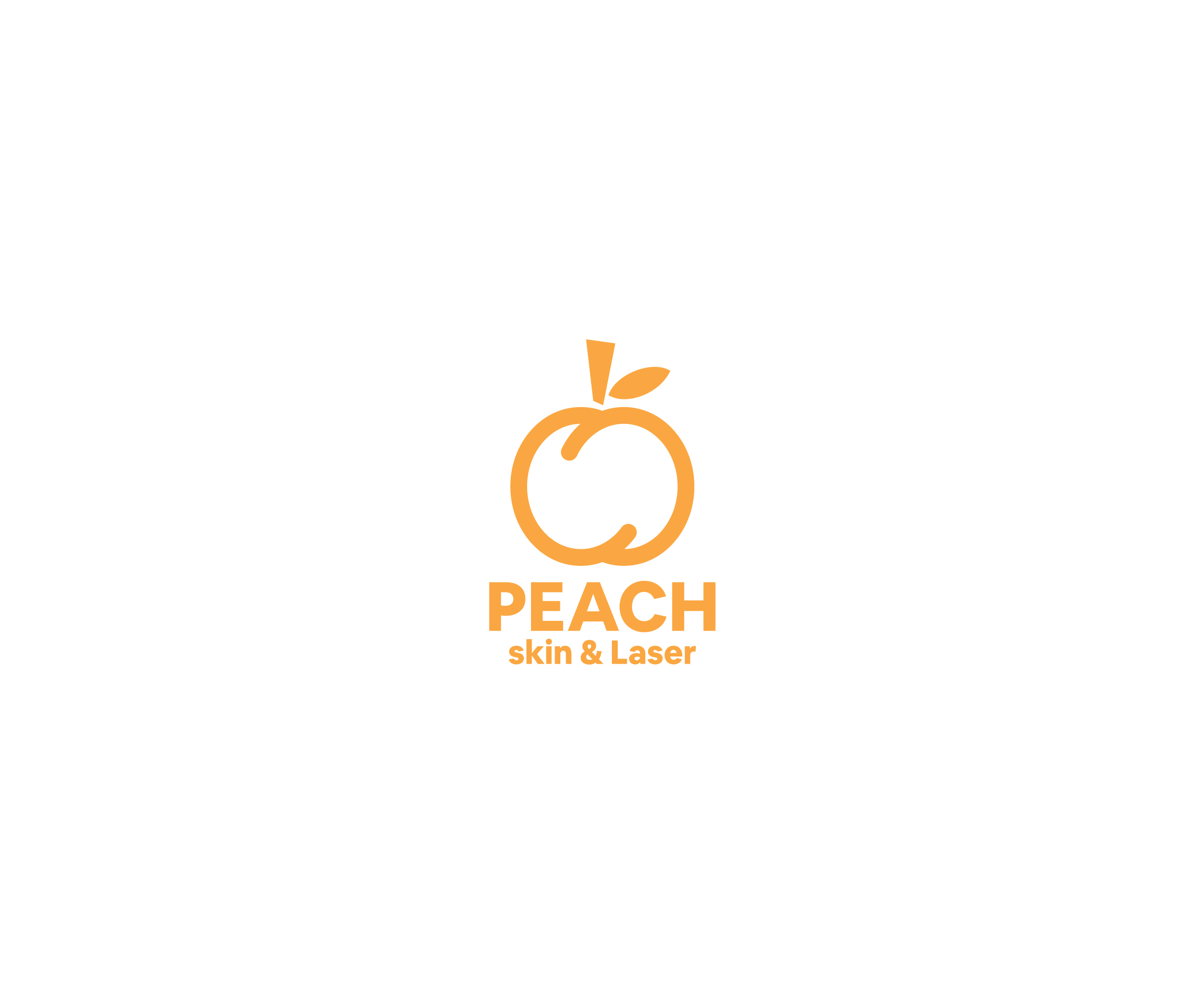 Logo Design by Editeight26 for Peach Skin & Laser | Design #30133456