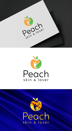 Logo Design by DesignVerse777 for Peach Skin & Laser | Design: #30155377