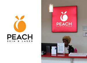 Logo Design by Dimitris D for Peach Skin & Laser | Design: #30166584