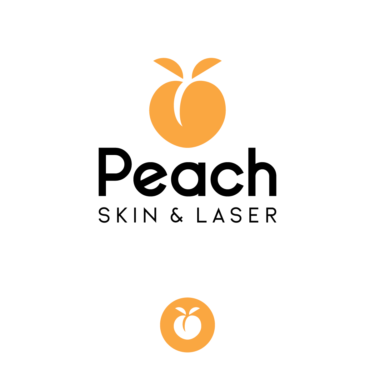 Diseño de Logo por sourgraping para Peach Skin & Laser | Diseño #30134095