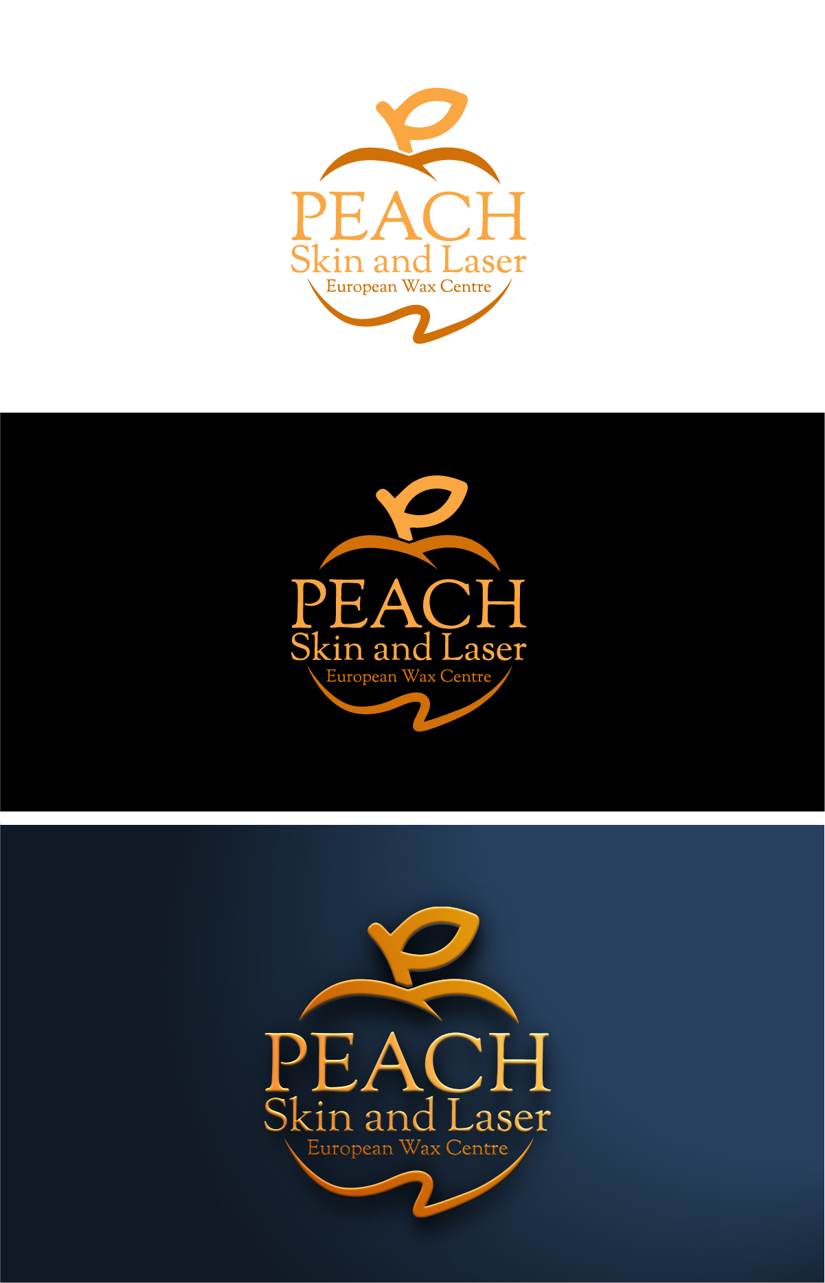 Logo Design by Deziners Zone for Peach Skin & Laser | Design #30134642