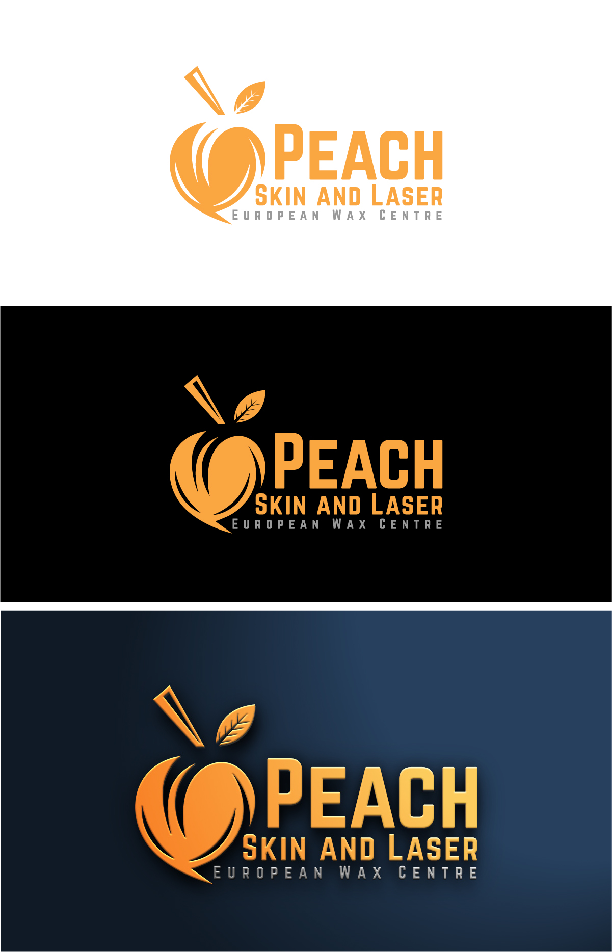 Logo Design by Deziners Zone for Peach Skin & Laser | Design #30134643