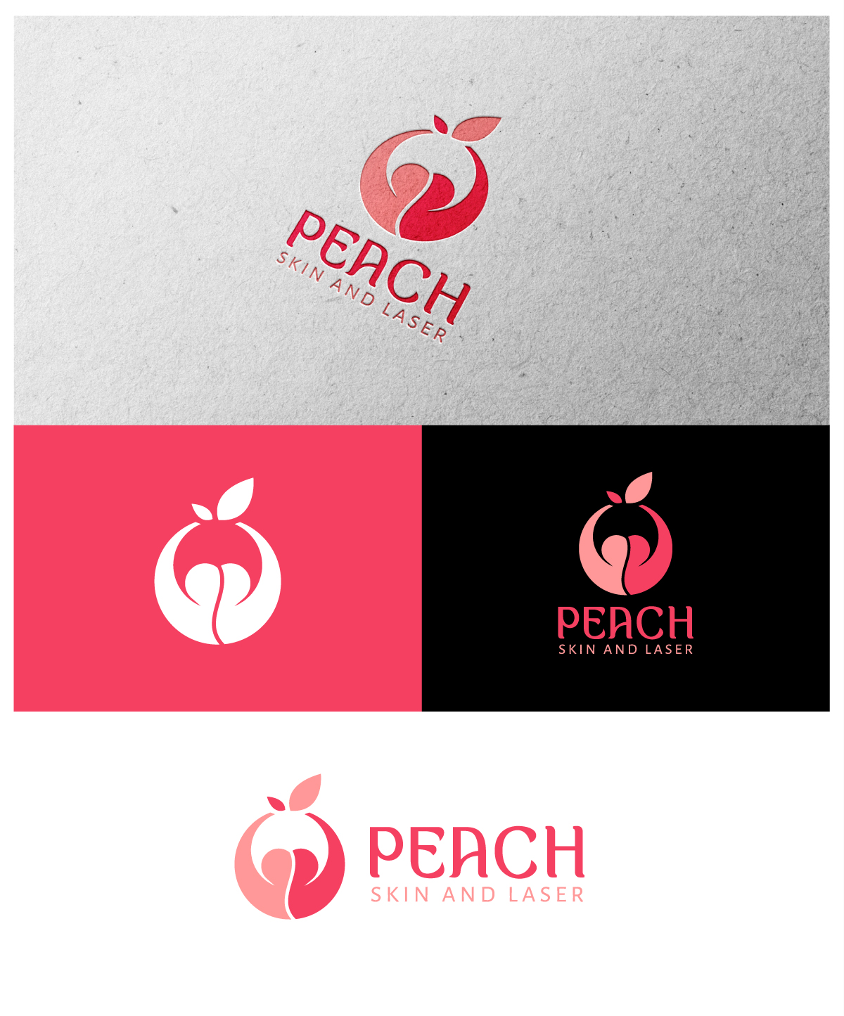 Diseño de Logo por anonrotide para Peach Skin & Laser | Diseño #30170529