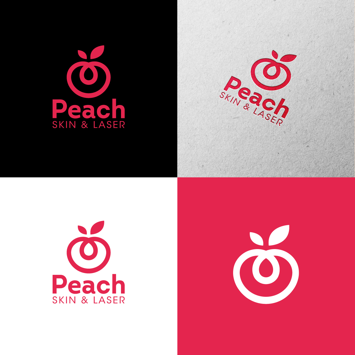 Diseño de Logo por anonrotide para Peach Skin & Laser | Diseño #30170966