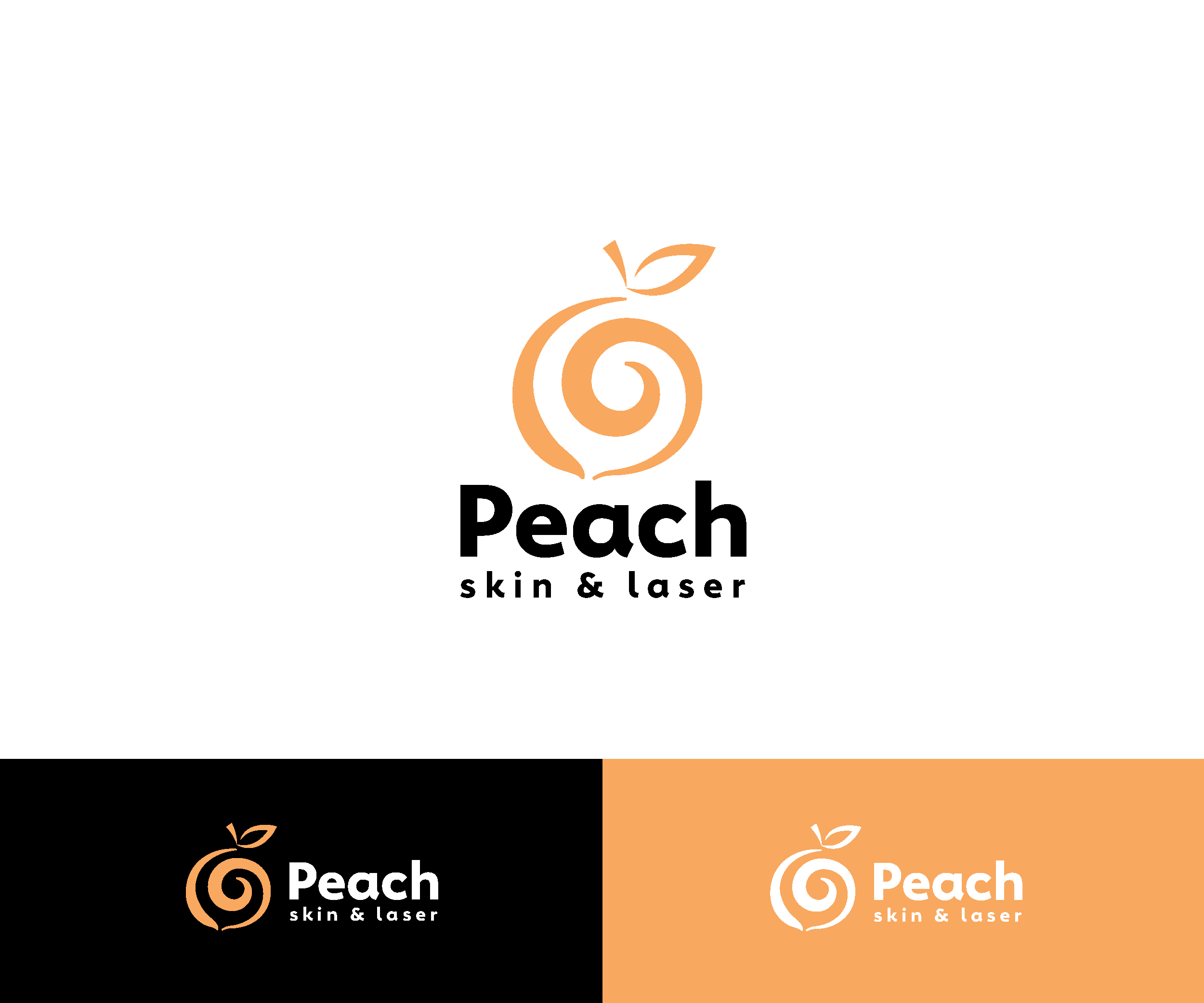 Diseño de Logo por saulogchito para Peach Skin & Laser | Diseño #30155471