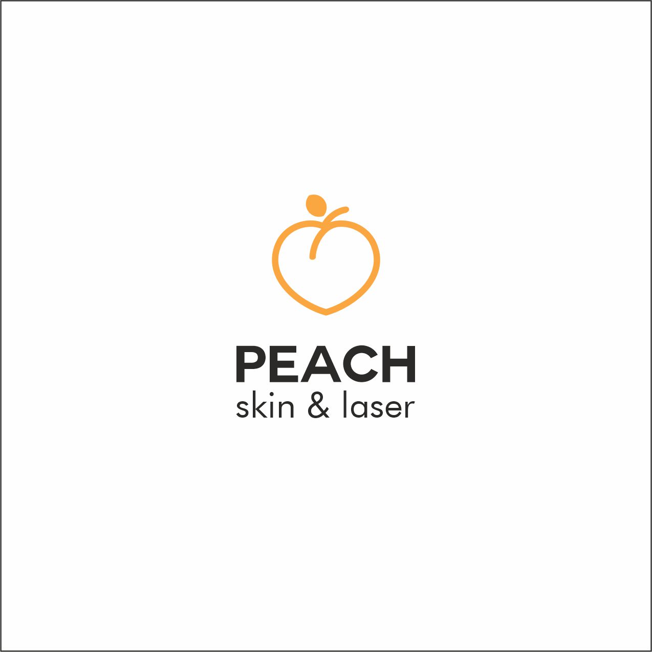 Logo Design by mamensur for Peach Skin & Laser | Design #30134292