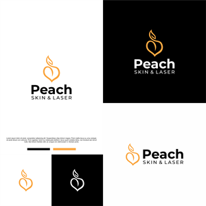 Logo Design by Nembelas Studio for Peach Skin & Laser | Design: #30146192