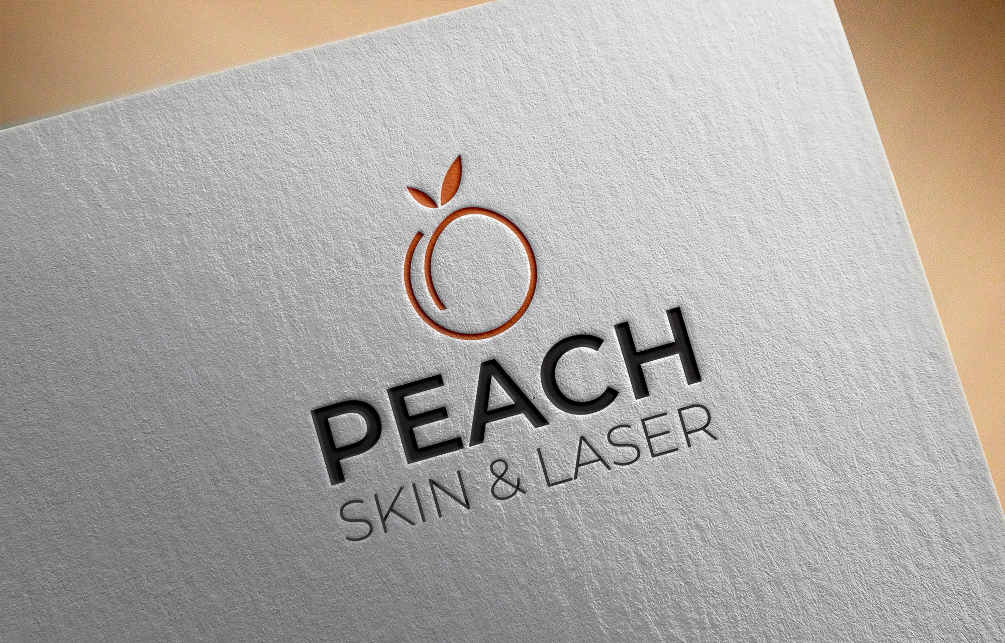 Logo Design by nthamali85 for Peach Skin & Laser | Design #30170691