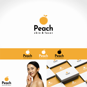 Logo Design by Nicolene Barnard for Peach Skin & Laser | Design: #30166001