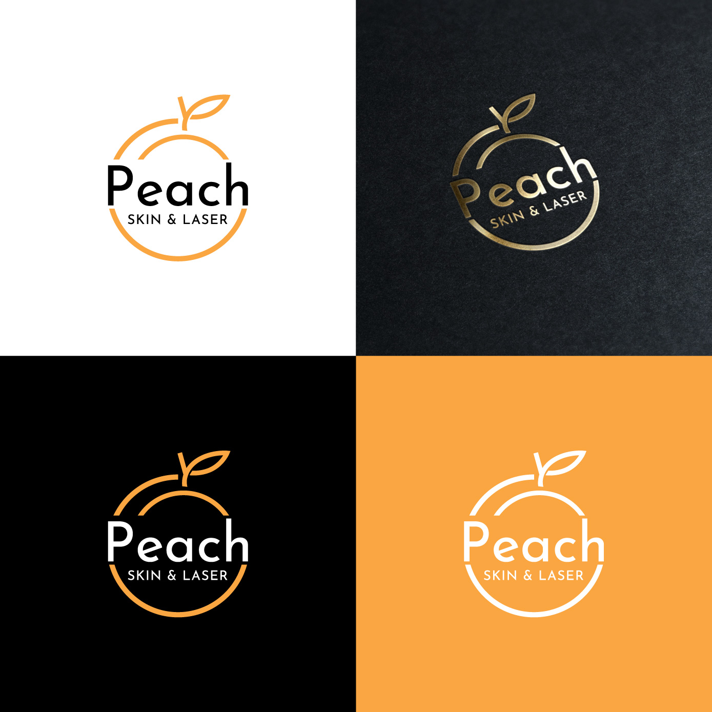Logo-Design von Radsky17 für Peach Skin & Laser | Design #30169304