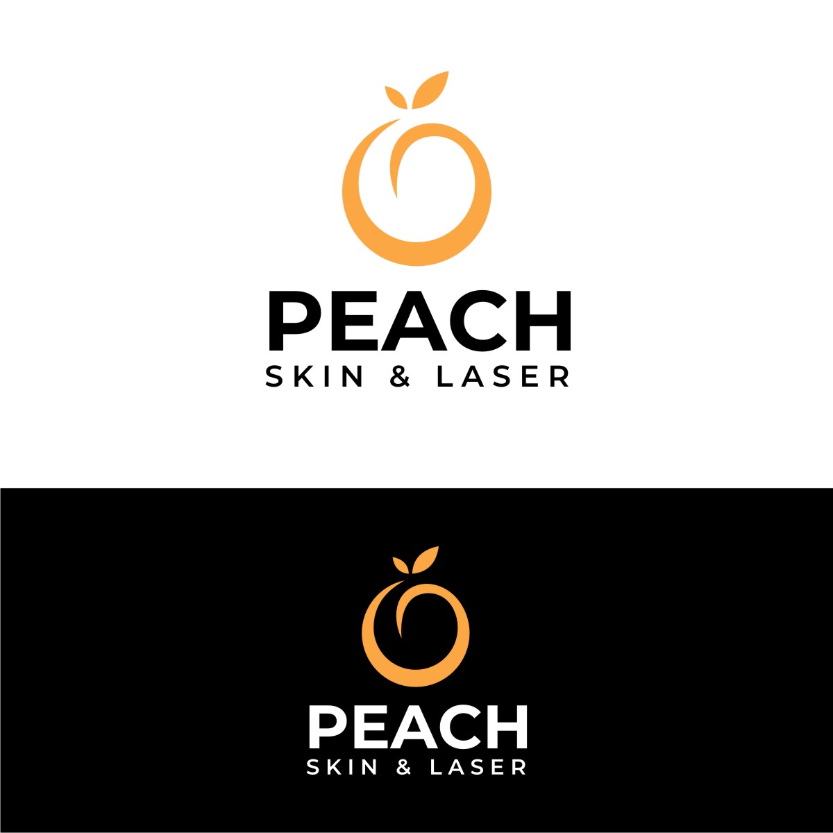 Logo Design by OrianO-70 for Peach Skin & Laser | Design #30169007