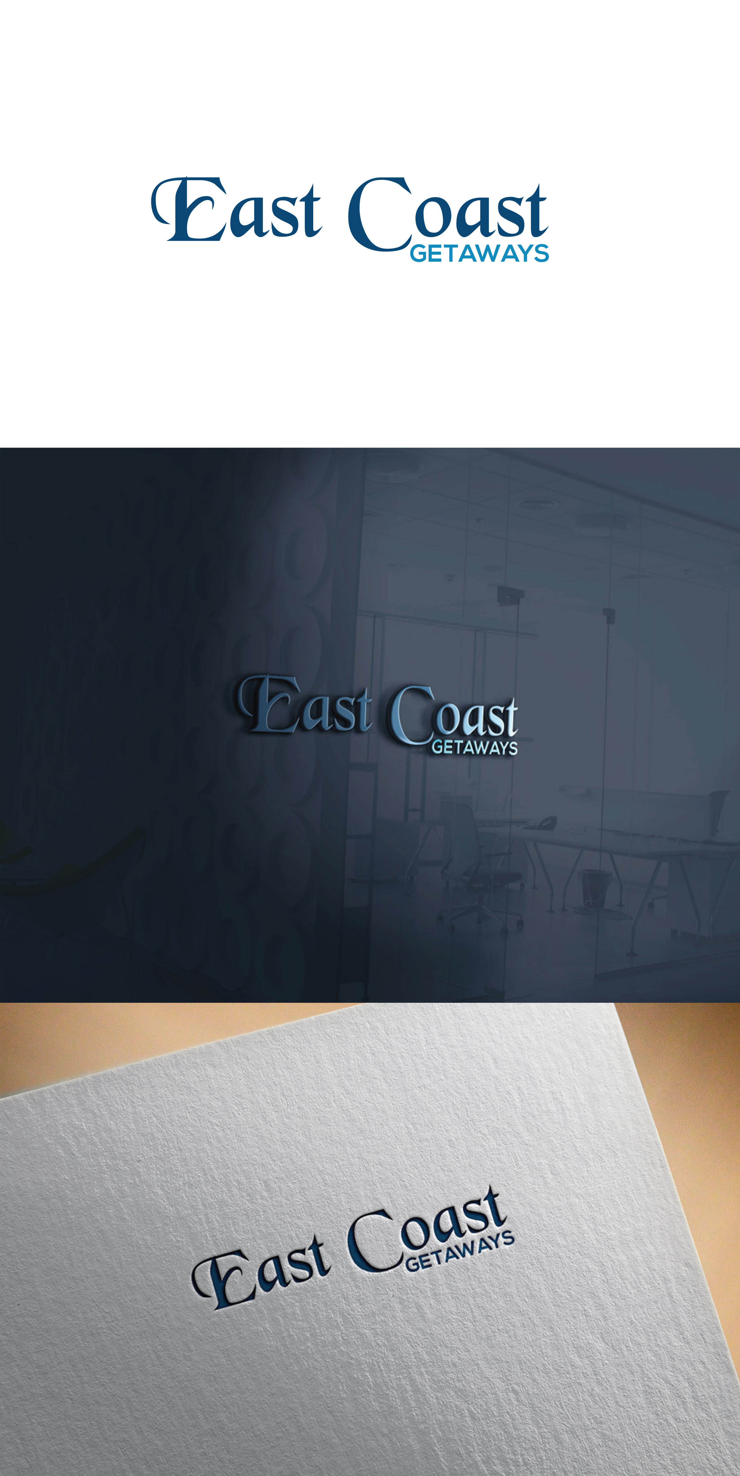 Logo Design by (Vision) for East Coast Getaways | Design #30140631