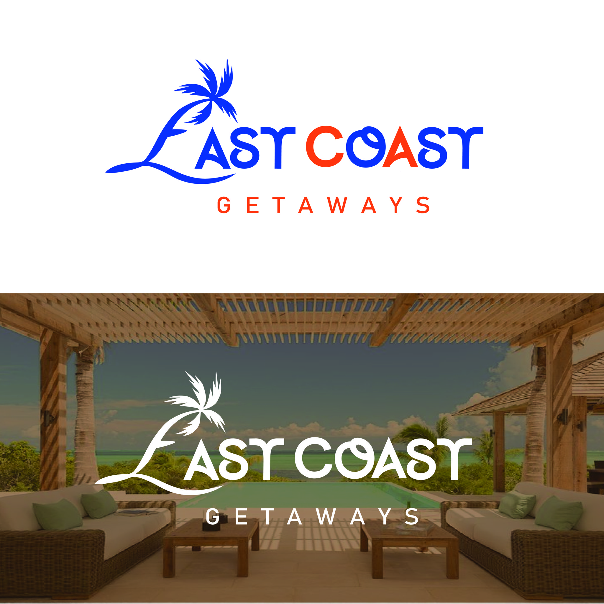 Logo Design by BOMBAS for East Coast Getaways | Design #30140073