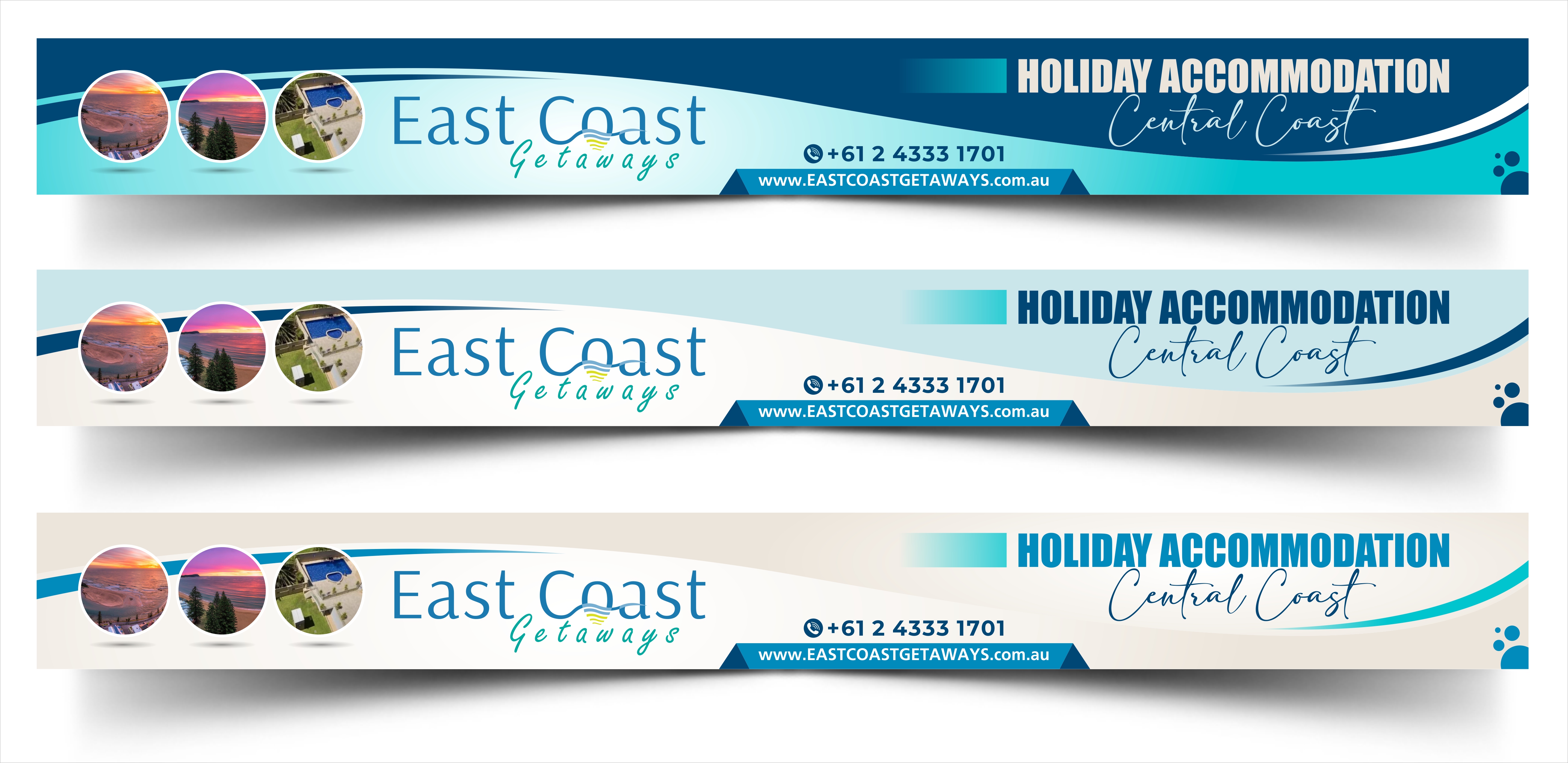 Signage Design by Rajneesha for East Coast Getaways | Design #30158710