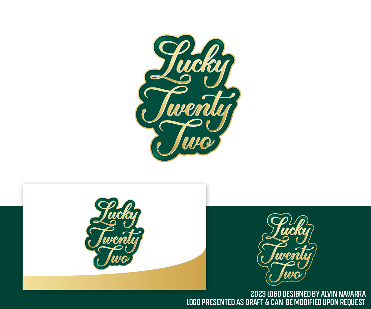 Logo Design by alvinnavarra for Lucky Twenty Two Productions  | Design #30158593