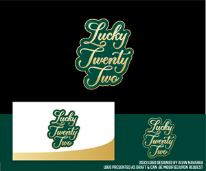 Logo Design by alvinnavarra for Lucky Twenty Two Productions  | Design: #30158594