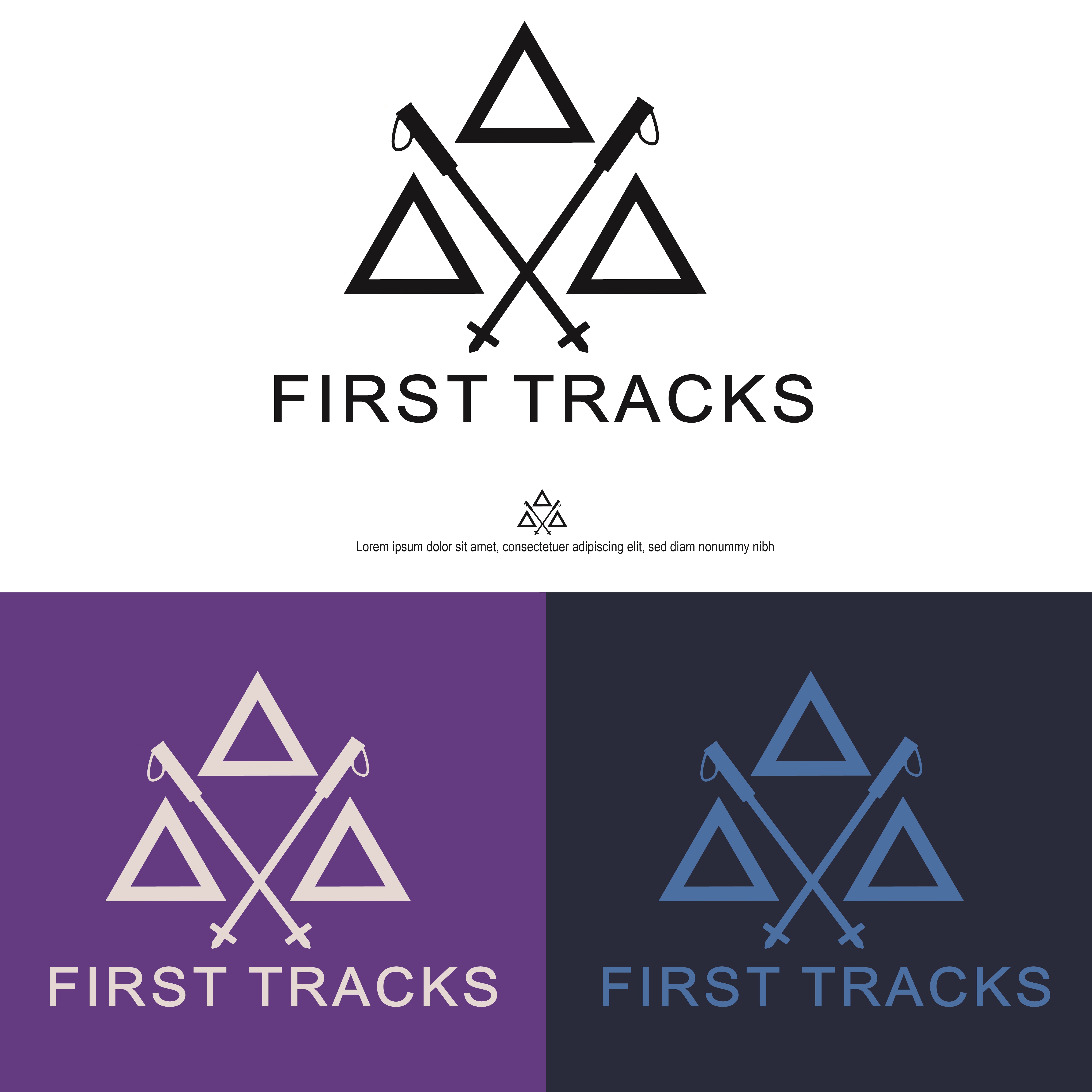 Logo Design by BOMBAS for First Tracks | Design #30175779