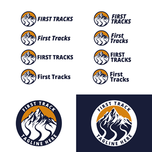 Logo Design by Zak deZign for First Tracks | Design: #30144109