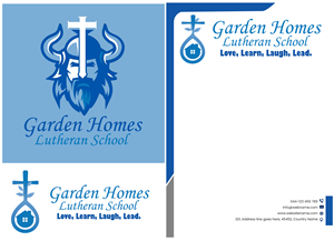 Logo Design by George_Louis for Garden Homes Lutheran School | Design: #30180005