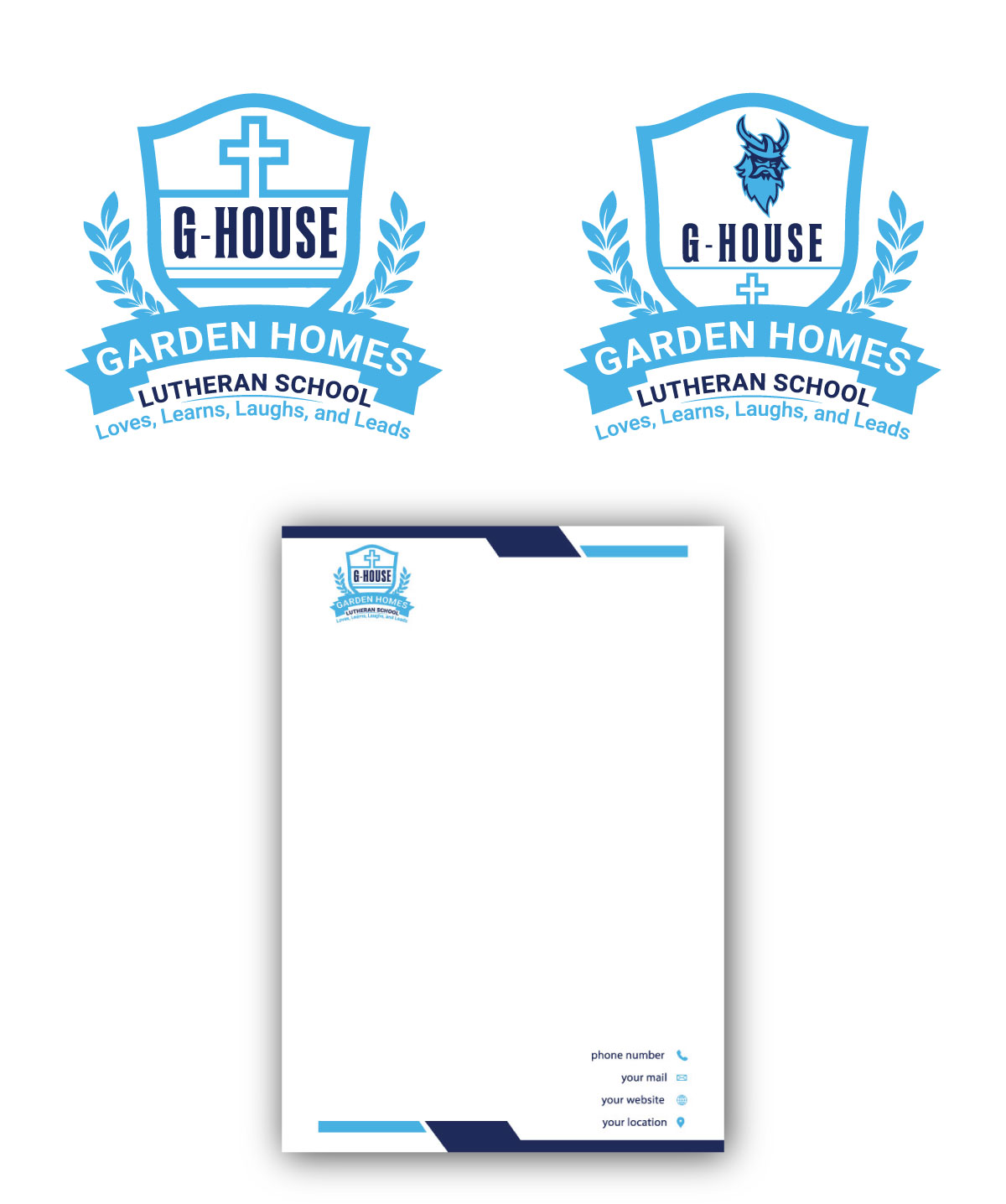 Diseño de Logo por Nadim_art para Garden Homes Lutheran School | Diseño #30146373