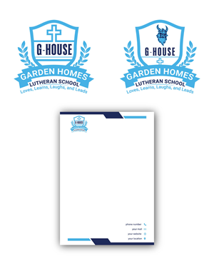 Logo Design by Nadim_art for Garden Homes Lutheran School | Design: #30146373