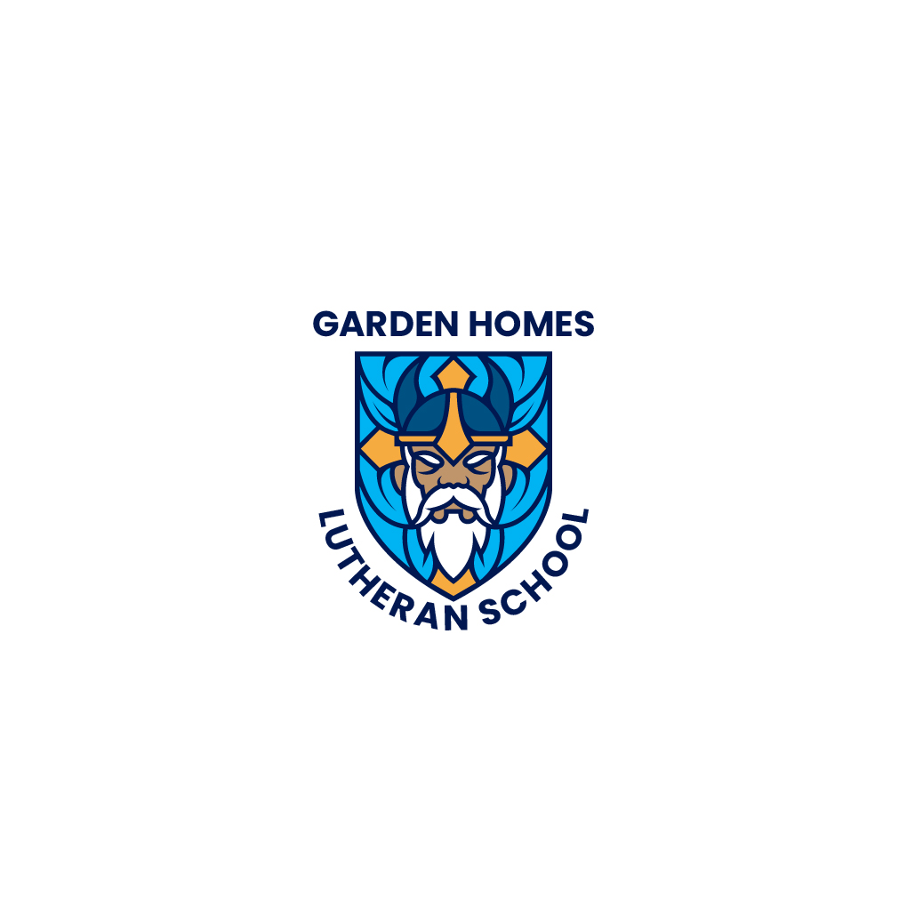 Logo Design by the3kings for Garden Homes Lutheran School | Design #30148297