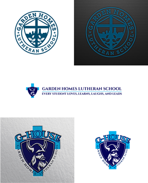 Logo Design by S.H Designs for Garden Homes Lutheran School | Design: #30138324