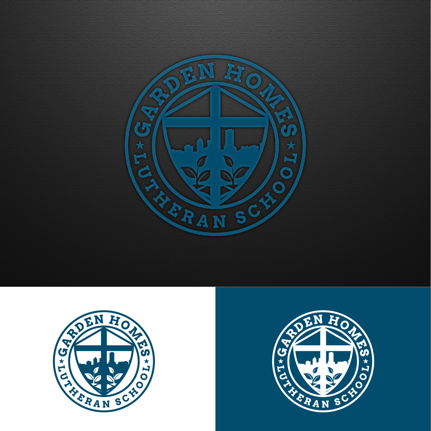 Diseño de Logo por S.H Designs para Garden Homes Lutheran School | Diseño #30138325