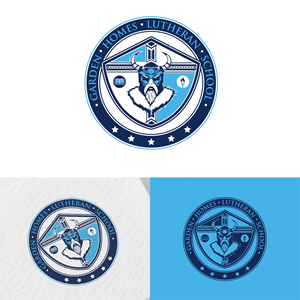 Logo Design by Artonem for Garden Homes Lutheran School | Design: #30147712