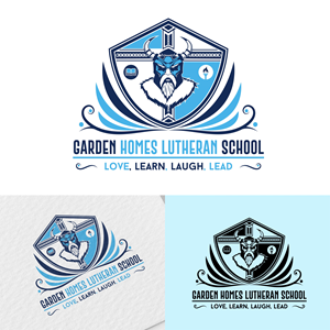 Logo Design by Artonem for Garden Homes Lutheran School | Design: #30147713