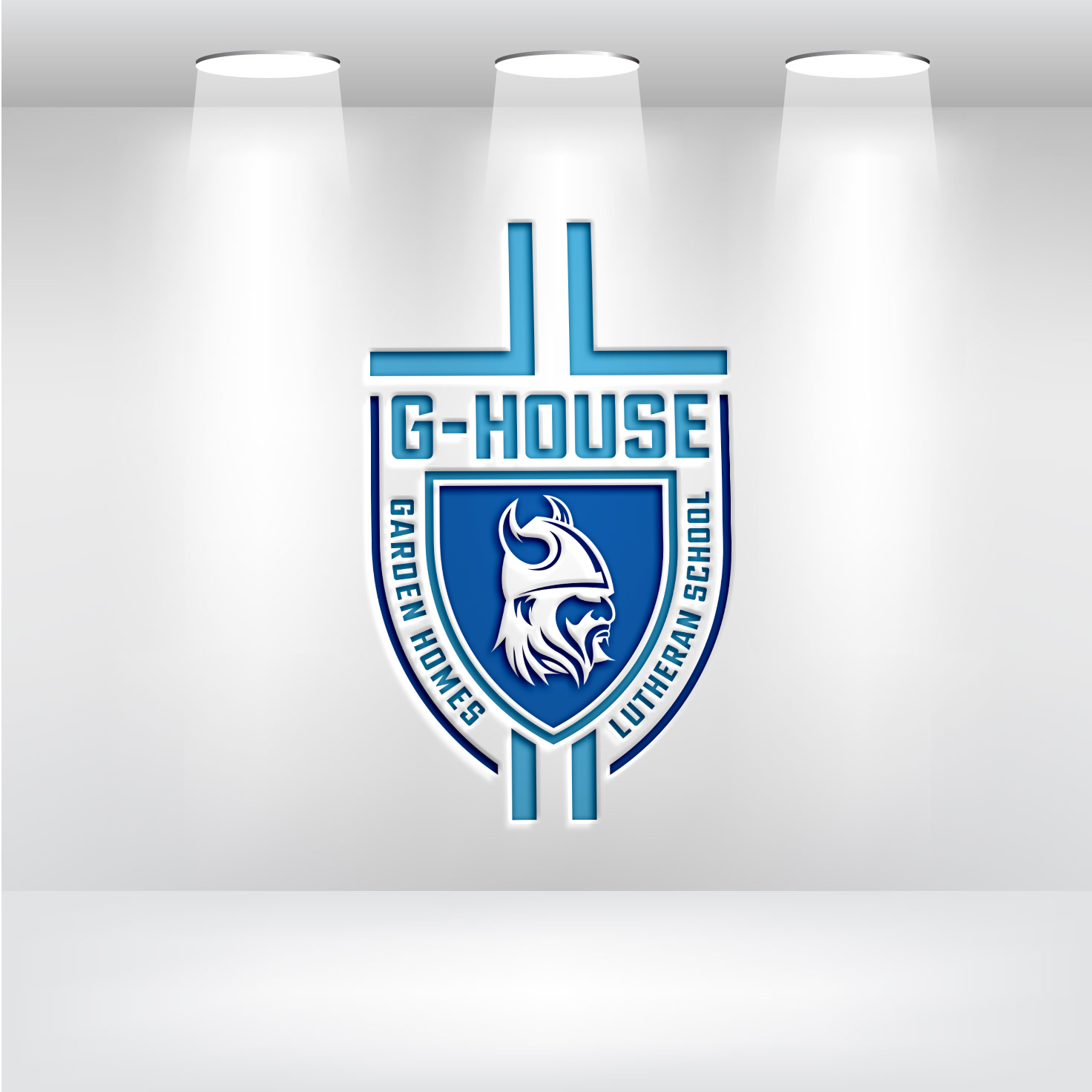 Logo Design by Graphixpointt for Garden Homes Lutheran School | Design #30151599