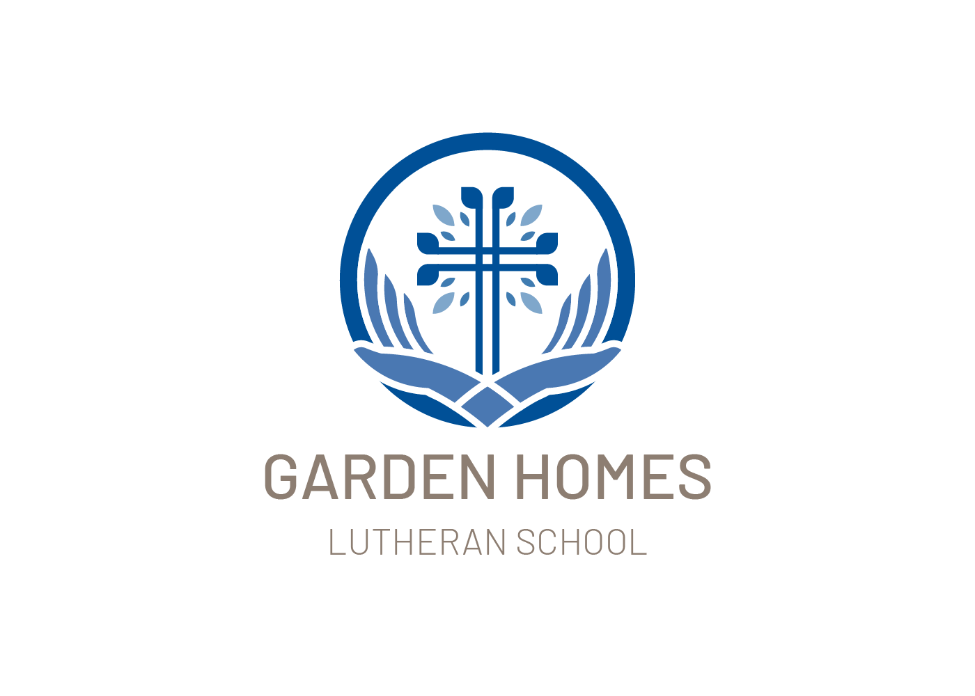 Logo Design by Zhentao Wen for Garden Homes Lutheran School | Design #30173612