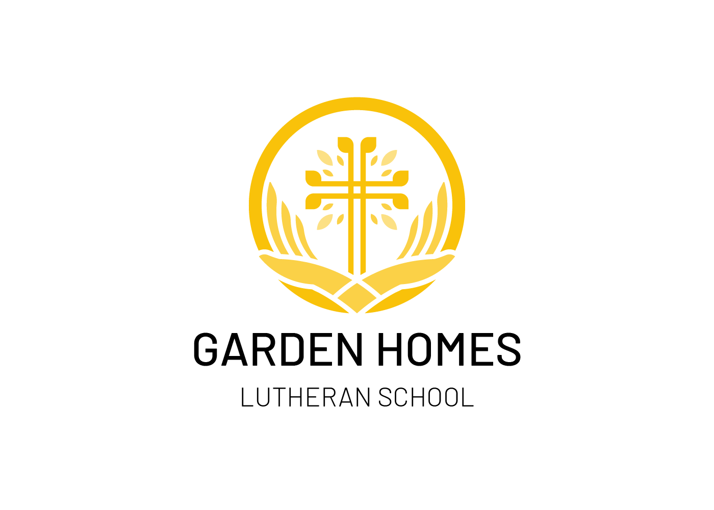 Logo Design by Zhentao Wen for Garden Homes Lutheran School | Design #30173614