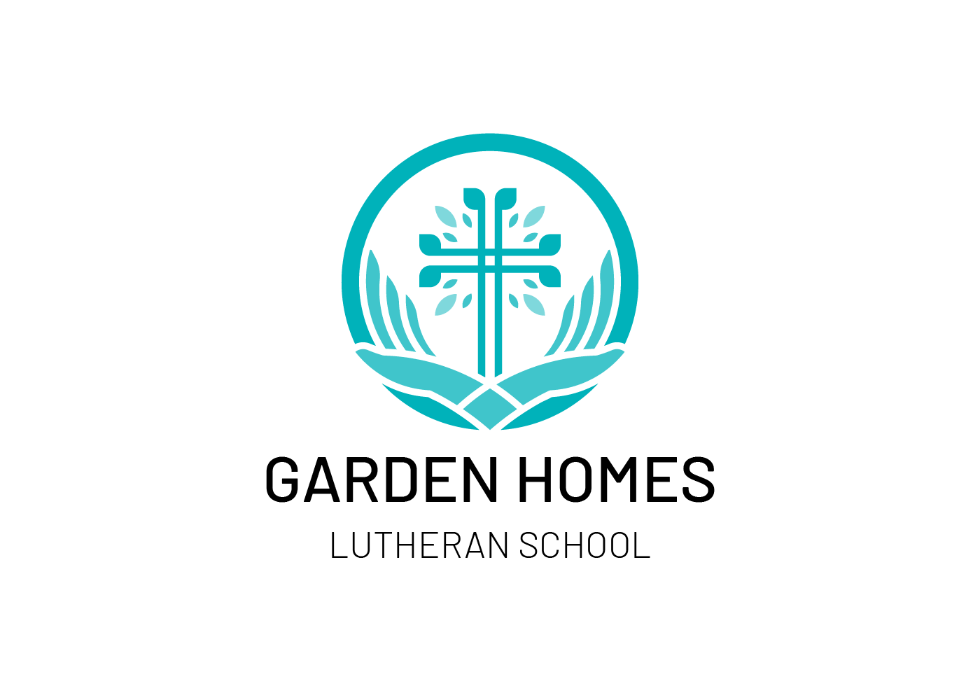 Logo Design by Zhentao Wen for Garden Homes Lutheran School | Design #30173615