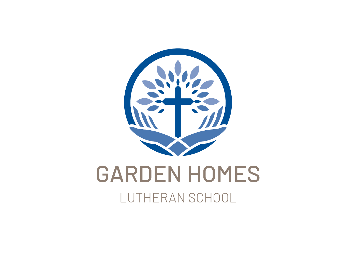 Logo Design by Zhentao Wen for Garden Homes Lutheran School | Design #30173620