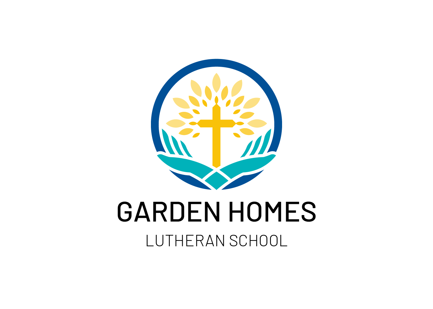 Logo Design by Zhentao Wen for Garden Homes Lutheran School | Design #30173768