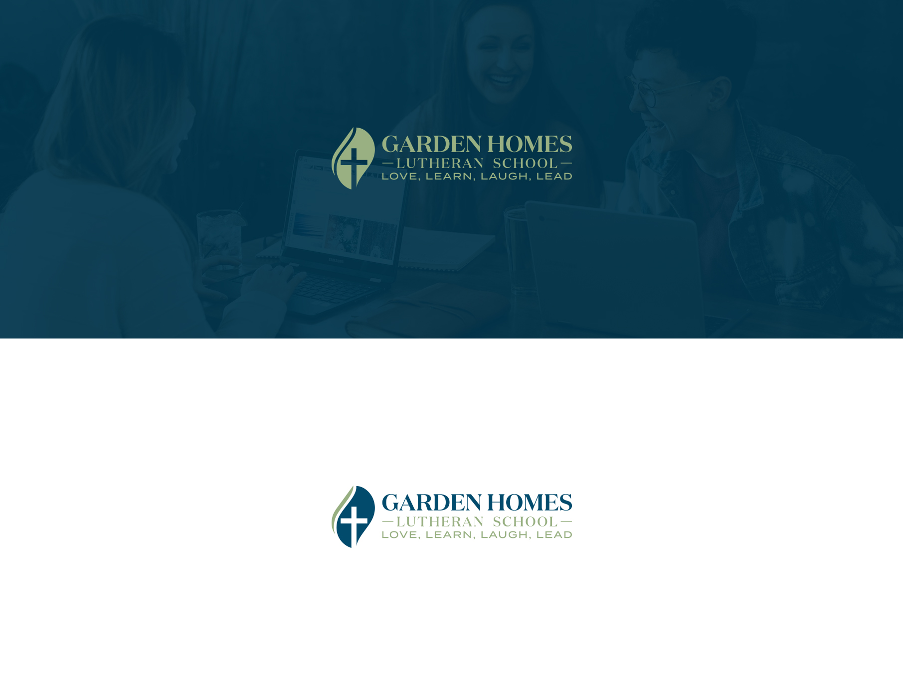 Logo Design by damakyjr for Garden Homes Lutheran School | Design #30139941