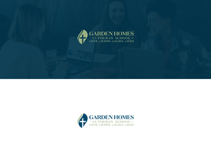 Logo Design by damakyjr for Garden Homes Lutheran School | Design: #30139941
