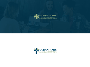 Logo Design by damakyjr for Garden Homes Lutheran School | Design: #30139965