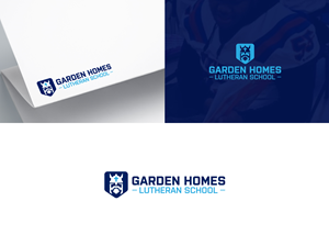 Logo Design by damakyjr for Garden Homes Lutheran School | Design: #30172274